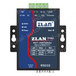 MQTT+JSON to Modbus gateway