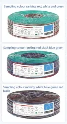 LED light connecting cable 24AWG*3 and (11/0.14TS)
