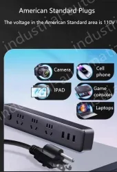 Lightning protection against power surges Split-control 5-plug 2.8m