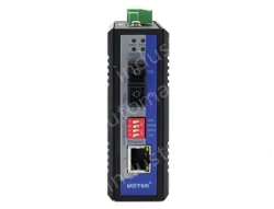 UOTEK 10/100M 1 Fiber 1 RJ-45 Port Industrial Switch