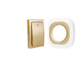 Press to generate electricity, no need for batteries, remote control, intelligent elderly caller, remote wireless doorbell