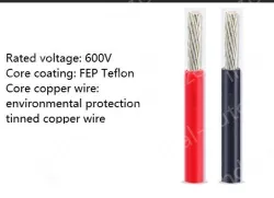 Teflon Wire Cable 16AWG Blue 20 cores