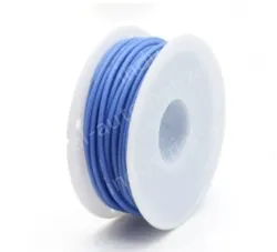 Silicone high temperature cable 18AWG Blue
