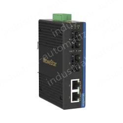 2 Ports 100M F(x) + 2 Ports 10/100M T(x) Din-Rail Unmanaged Industrial Ethernet Switch