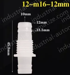 8-M16-12-Feed-through plastic connectors