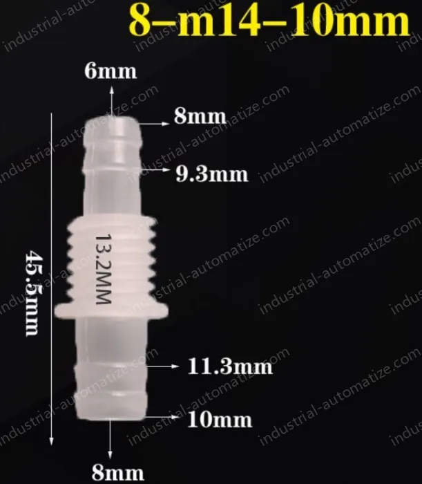 8-M14-10-Feed-through plastic connectors