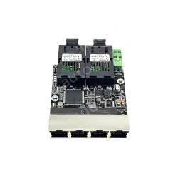 2 Ports Gigabit F(x) + 4 Ports Gigabit T(x) Embedded Switch