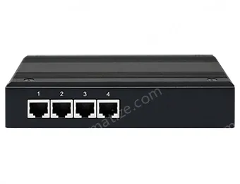 UOTEK 10/100M to 4 Ports RS-232/485/422 Serial Device Server