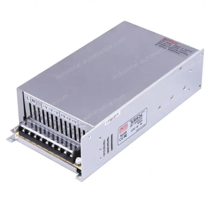 AC to DC regulated industrial monitoring switching power supply S-800-60