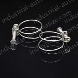Double steel wire hose clamp 201 material 9-12*2 [wire diameter]