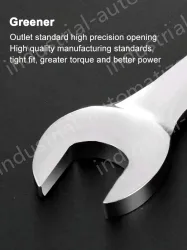 Industrial-grade features 32x36 Double-ended wrench