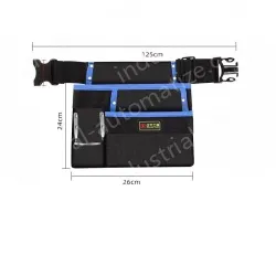 Double belt bag + built-in belt