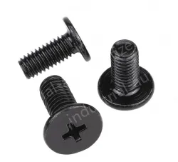 Carbon steel thin head screws M1.6*8*3