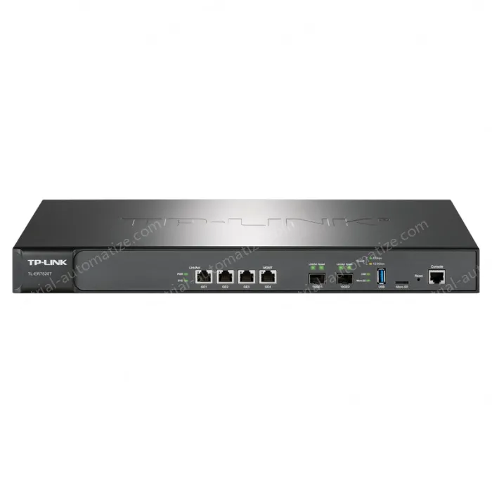 2 x 10G SFP+ fiber module expansion ports VPN Router