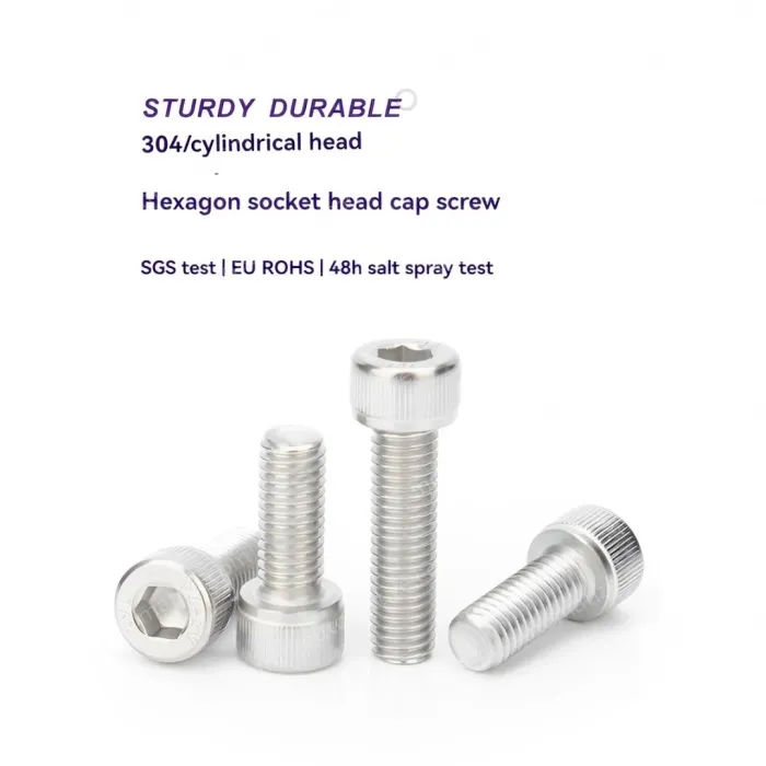 Cylindrical head hexagon socket screws M2.5*6