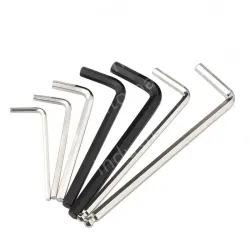 Nickel plated 8mm 2pcs flat head