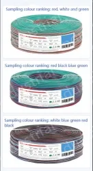 LED light connecting cable 26AWG*4 and (7/0.14TS)