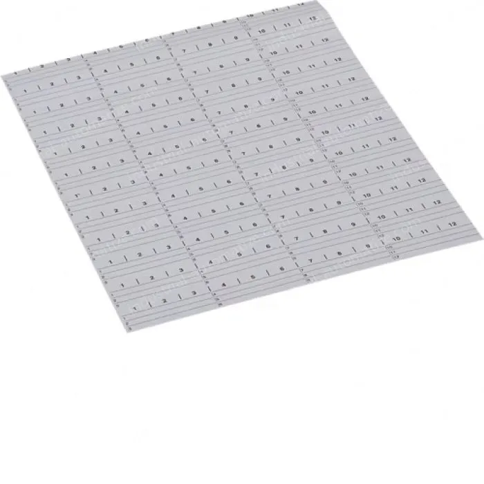 Paper strips, universN, 5 sheets (60strips)