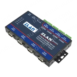 4 RS232 serial ports and 4 RS422/485 serial ports Serial Device Server