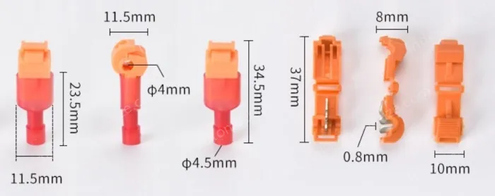 T71.5-2.5-T-type no-break wire terminal