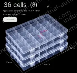 Shoot 1 shot 3 thickened material 36 grids