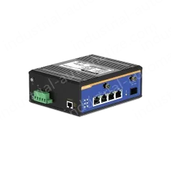 1 Port Gigabit SFP + 4 Ports Gigabit RJ45 Din-Rail Dual Band Wi-Fi6 Wireless Router