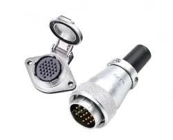 TQWS28-2 pole male plug