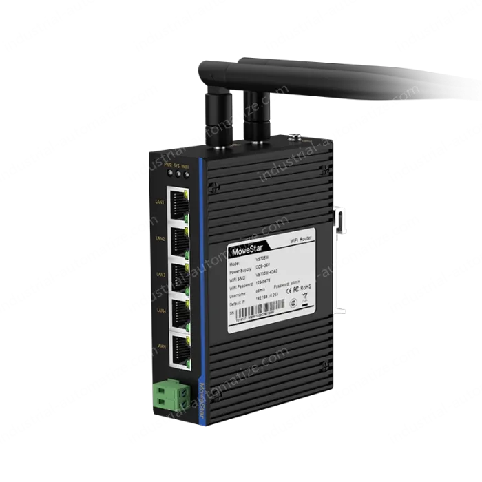 5 Ports Din-Rail Industrial WIFI Wireless Router