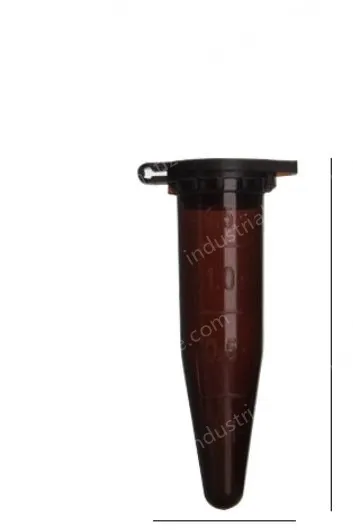 10ml centrifuge tubes, brown with caps, 200 pcs