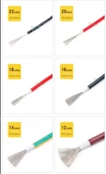 Transformer Cable 22AWG Black