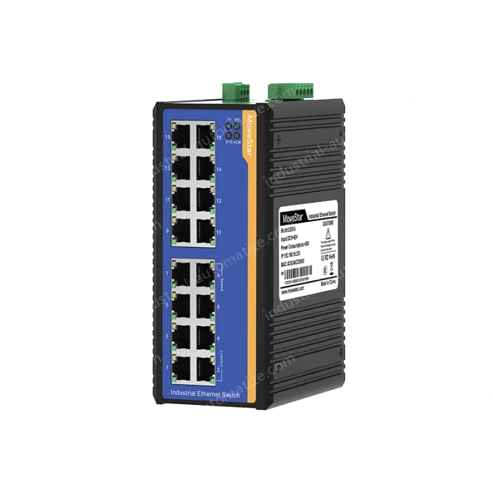 [100 Gigabit 16 Port] ring network management industrial switch