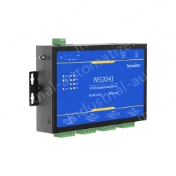 4 Ports RS485/422 Serial to 100M Ethernet Opto-isolated Server