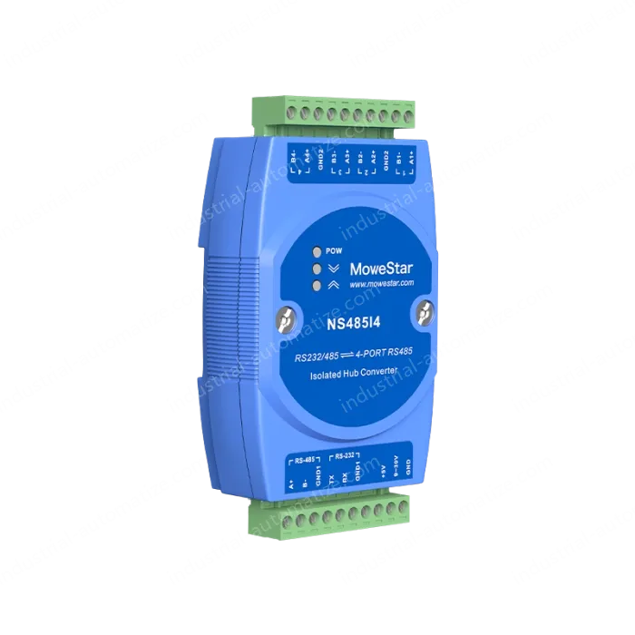 1 Port RS232/485 To 4 Ports RS485 Passive Isolated HUB