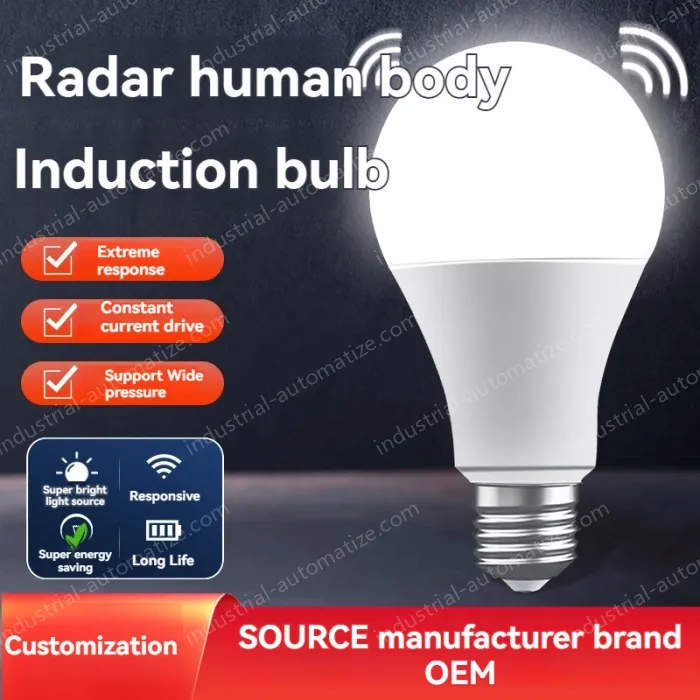LED radar sensor light bulb -9W