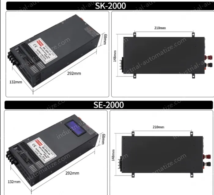 High-power switching power supply 2000W 12V
