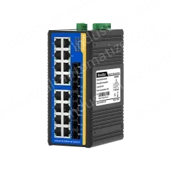 4 Ports 100M F(x) + 16 Ports 10/100M T(x) Din-Rail Unmanaged Industrial Ethernet Switch