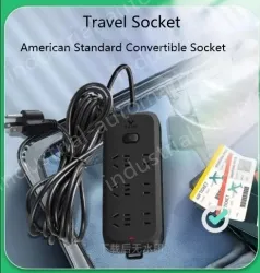 Lightning protection against power surges Split-control 5-plug 2.8m