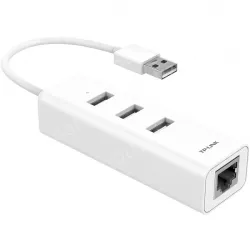 USB 2.0 splitter& 100 Mbit Ethernet adapter