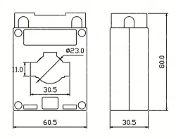 Current transformer YDBH0.66-40I-A-400/5A closed transformer