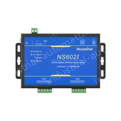 2 Ports CAN-bus To Ethernet Opto-isolated Wall-mounted Ethernet CAN-bus Server