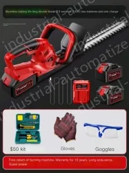 Brushless battery life king double-edged 15 7.5Ah two batteries and one charge