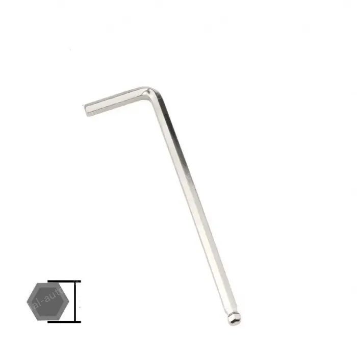5 nickel-plated extended ball heads 1.5mm