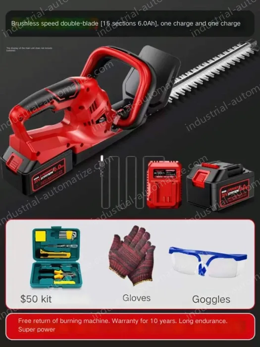 Brushless speed double-edged 15-cell 6.0Ah one battery and one charge