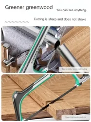 8/10/12 Adjustable Hacksaw Stand Contains 3 carbon hacksaw blades