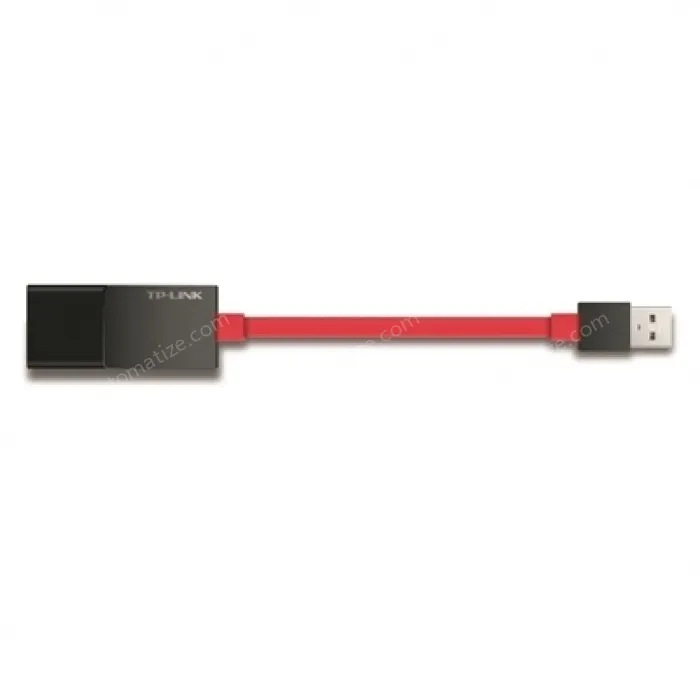 USB 2.0 to 100M Ethernet adapter Red