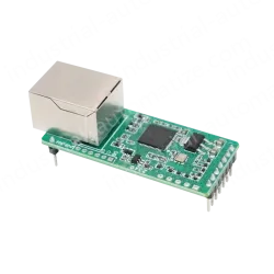 Low-cost serial-to-Ethernet module