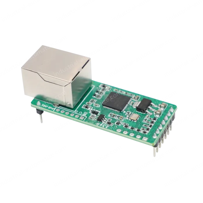 Low-cost serial-to-Ethernet module