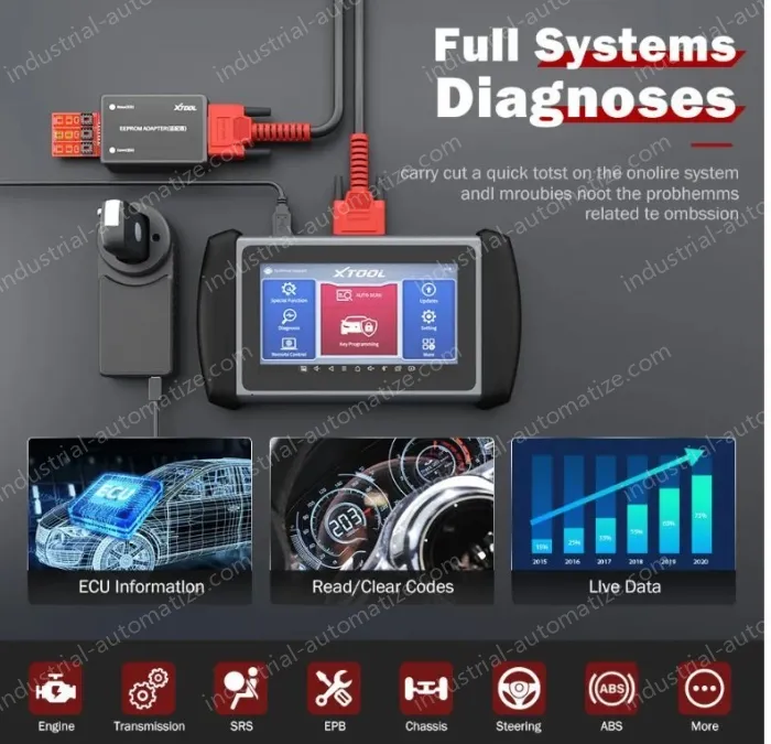 XTOOL IP616 OBD2 Scanner Automotivo Car Diagnostic Tools