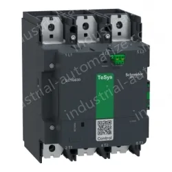 LC1G630EHEN Contactor, high power, TeSys Giga, 630A, std version, AC-1, <= 440V, 1050A, 3 pole/NO, 48-130VAC/DC coil