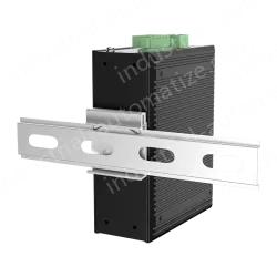 [100 Gigabit 4 Optical 4 Electrical] Ring Network Management Industrial Switch